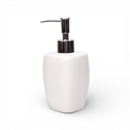 DISPENSADOR DE JABON LIQUIDO CERAMICA DIM:17X7X7