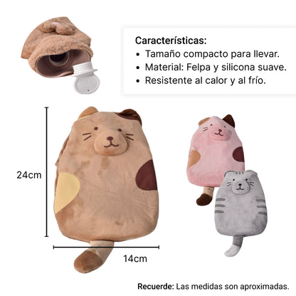BOLSA PARA  AGUA CALIENTE  PELUCHE 500ML (M949)
