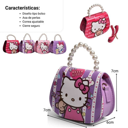 BOLSO CARTERA DE MANO NIÑA DIM: 17 X13X7CM