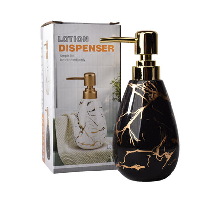 DISPENSADOR PARA JABON LIQUIDO CERAMICA FORMA DE GOTA
