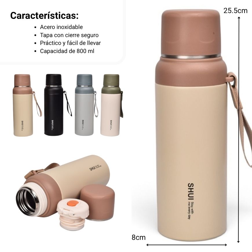 termo acero inoxidable  800ml