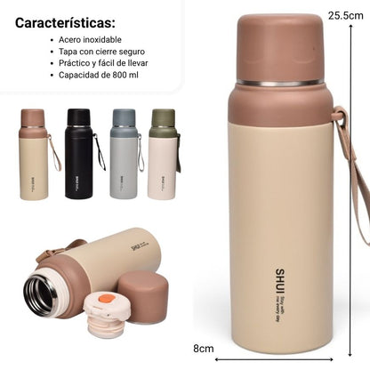TERMO ACERO INOXIDABLE  800ML
