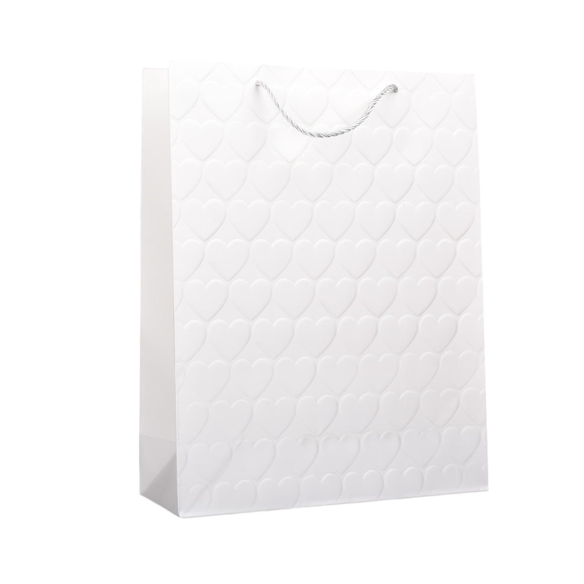 bolsa para regalo papel corazones grande dim:31x40x12