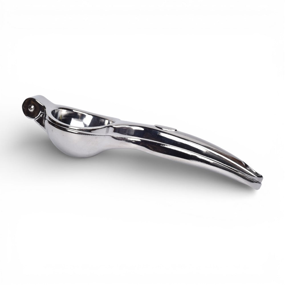 exprimidor de limon metal plateado dim:6x19x3