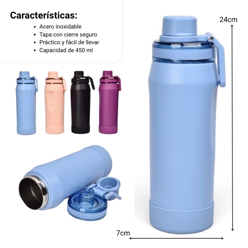 termo acero inoxidable 450ml