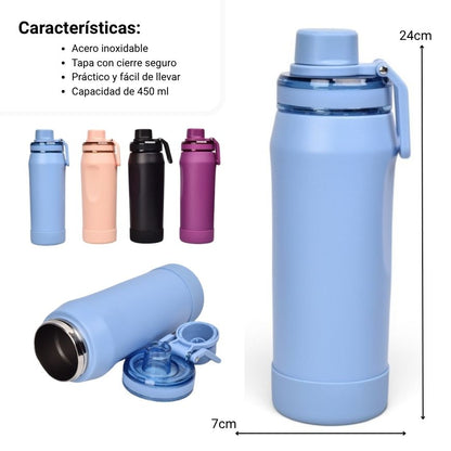 TERMO ACERO INOXIDABLE 450ML
