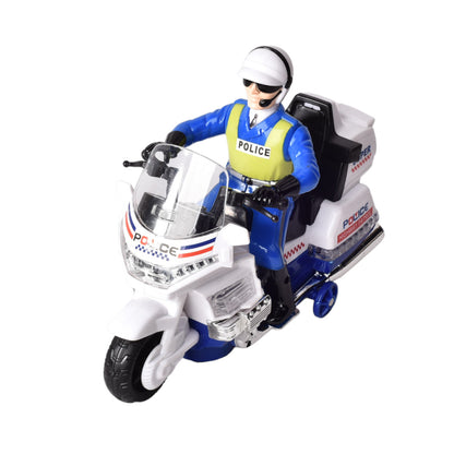 MOTO PARA NIÑOS POLICIA CON LUCES Y  SONIDO