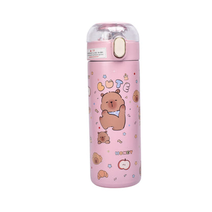 TERMO ACERO INOXIDABLE 500ML CAPYBARA DIM:6X20