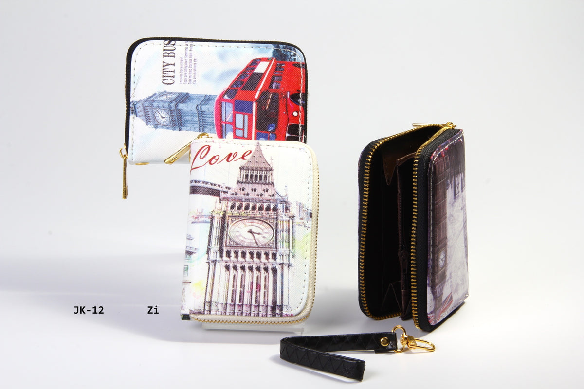 billetera pequeña estampada    jk-12
