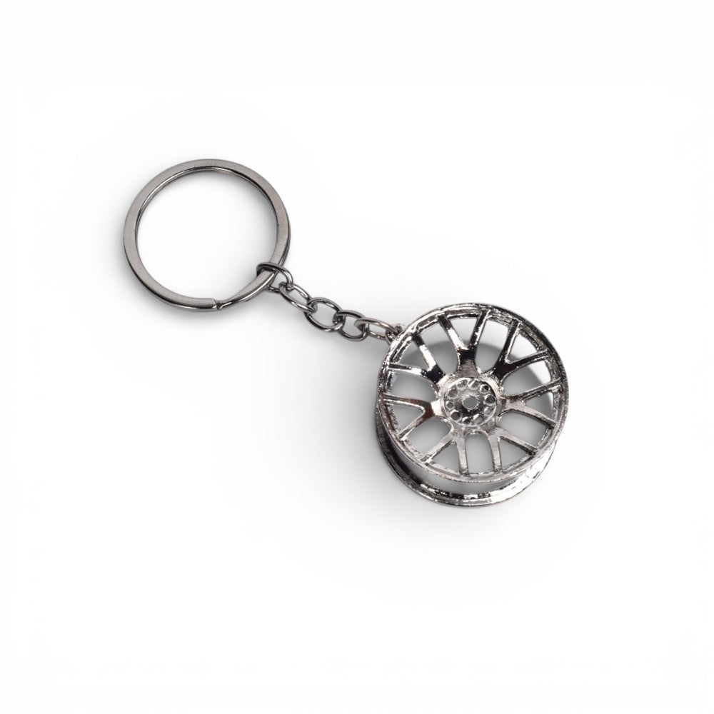 llavero metal forma de llanta dim:3x3x1