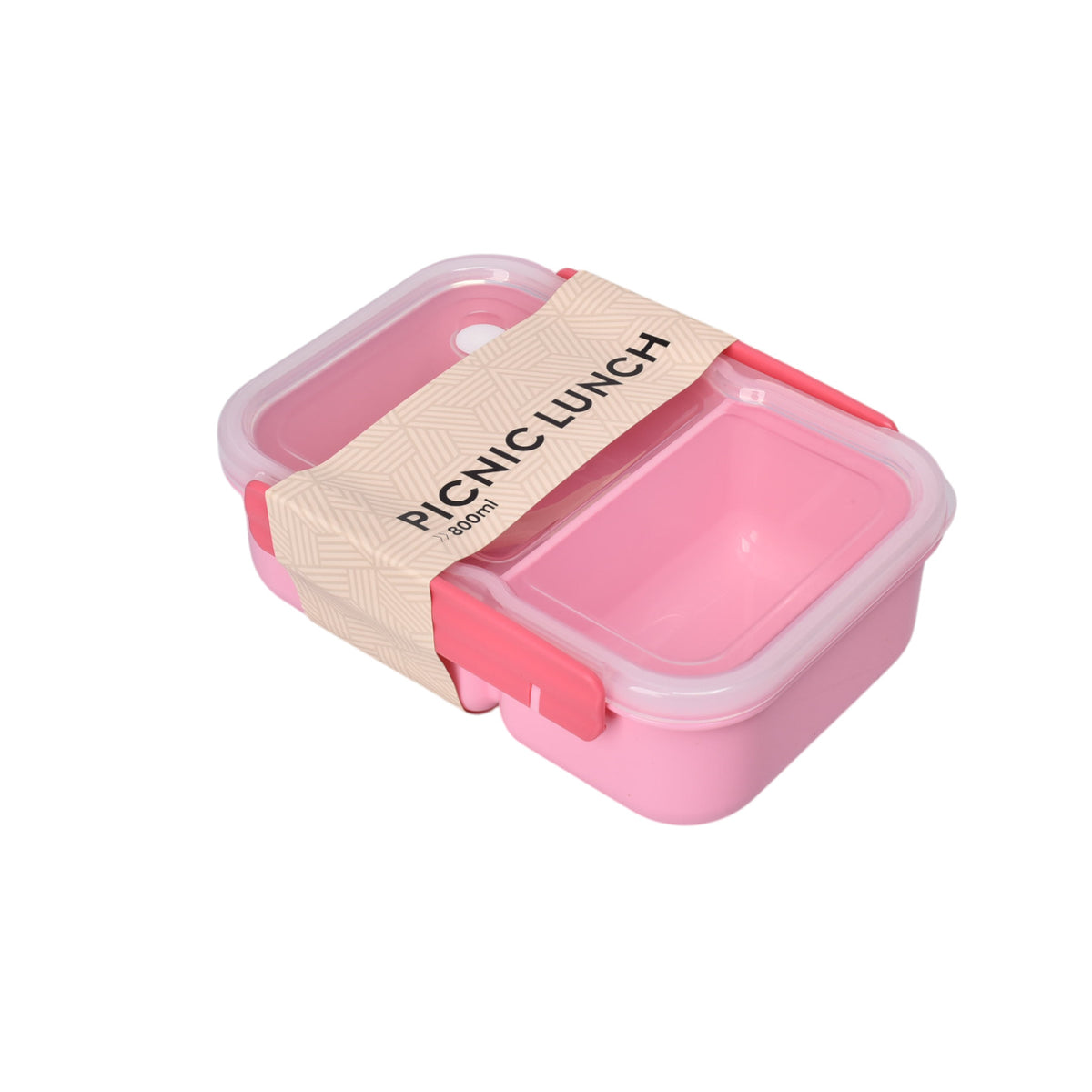 portacomida plastico con cubierto 1000ml dim:19x12x6