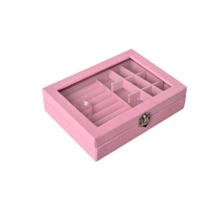 JOYERO CAJA ORGANIZADOR ESTUCHE SINTETICO DIM:20*15*4