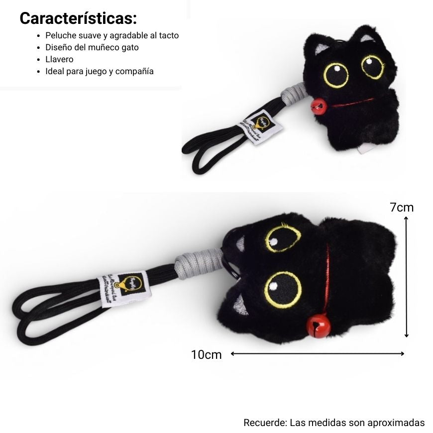 llavero peluche poliester dim:7x10x4