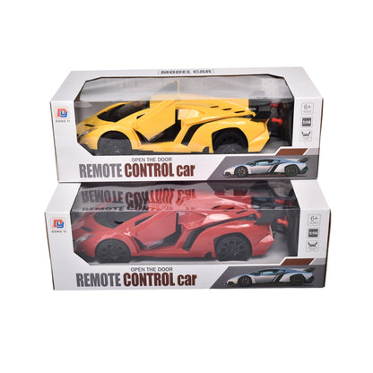 JUGUETE CARRO CON CONTROL REMOTO PLASTICO DIM:18X17X11