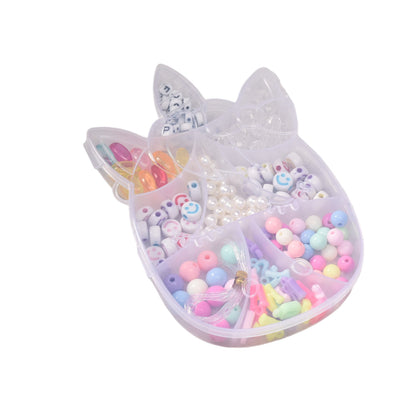 SET KIT FORMA UNICORNIO PARA HACER PULSERAS PLASTICO DIM:10x