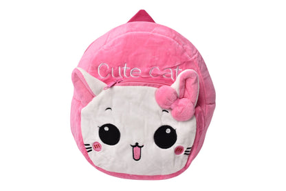 BOLSO CARTERA DE NIÑA EN PELUCHE GATO