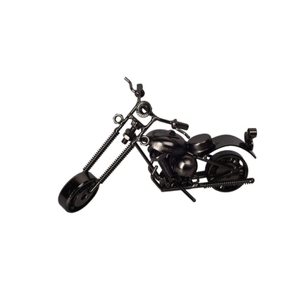ADORNO METALICO PARA DECORACION FORMA DE MOTO
