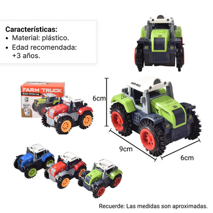 CARRO LOCO ACROBACIAS 360 PARA NIÑOS DE PILA AA