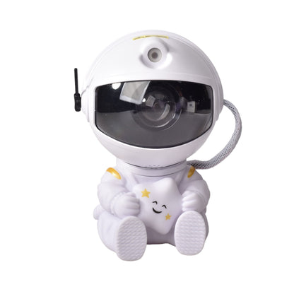 PROYECTOR CON CABLE USB RECARGABLE FORMA ASTRONAUTA PLASTICO