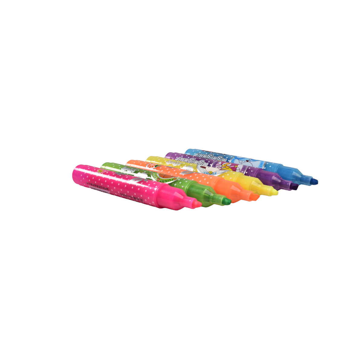 resaltador x 6 pcs