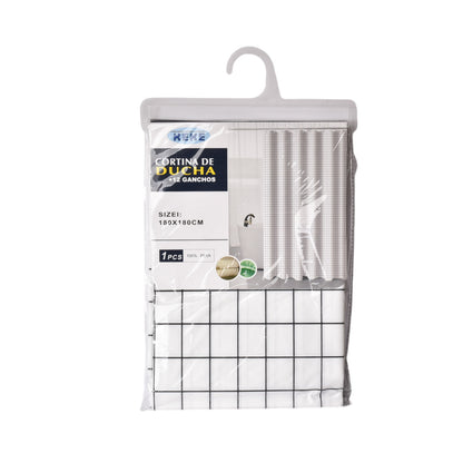 CORTINA PARA BAÑO PLASTICA