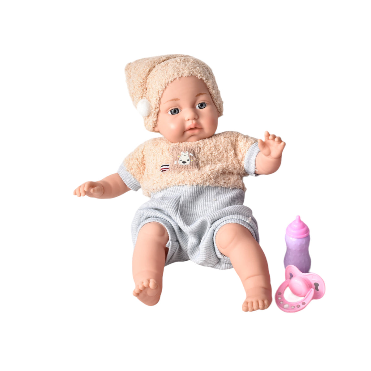 juguete bebe muñeca de caucho realista