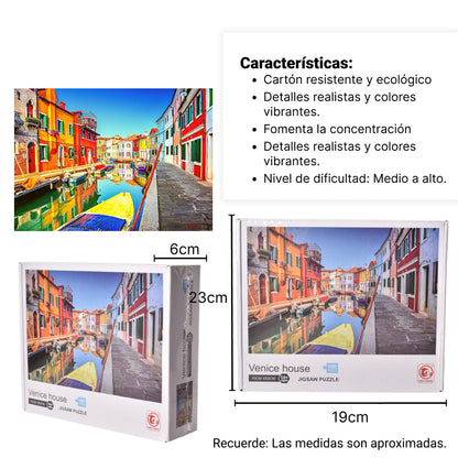ROMPECABEZAS 1000 PIEZAS VENECIA CARTON