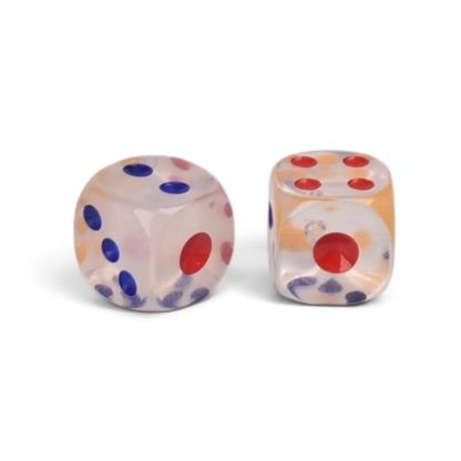 DADOS SET 100PCS PLASTICO DIM:1.6X1.6X1.6cm