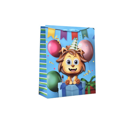 BOLSA REGALO EN PAPEL NIÑOS TAMAÑO MEDIANO