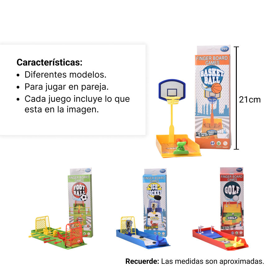 mini maquina de tiro baloncesto con dedo dim: 8x21x2