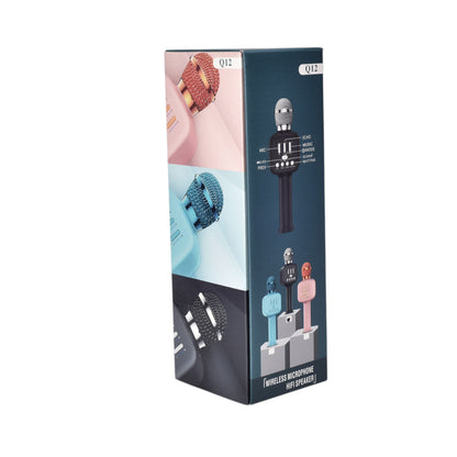 JUGUETE MICROFONO KARAOKE DE PLASTICO DIM:25X8X8