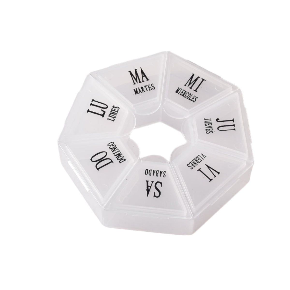 organizador de pastillas dim:7x7