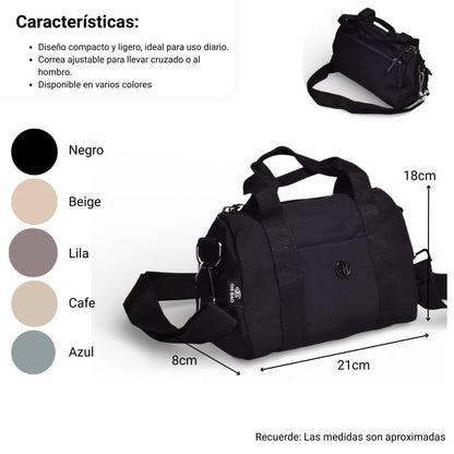 BOLSO LIGERO MUJER POLIESTER DIM:21X18X8