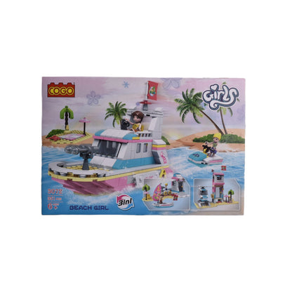 JUGUETE BARCO FICHAS DE ARMAR 351PCS DIM:37.5X25.5X6CM