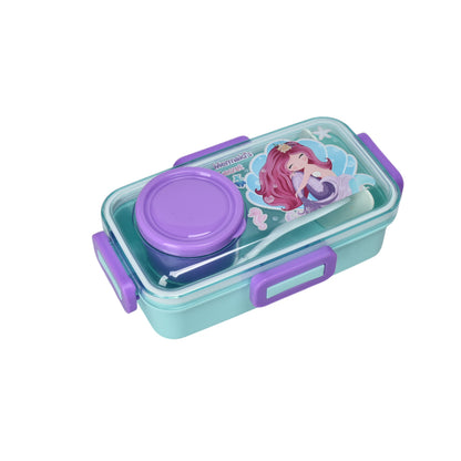 PORTACOMIDA PLASTICO NIÑO NIÑA 500ML DIM:17X9X5
