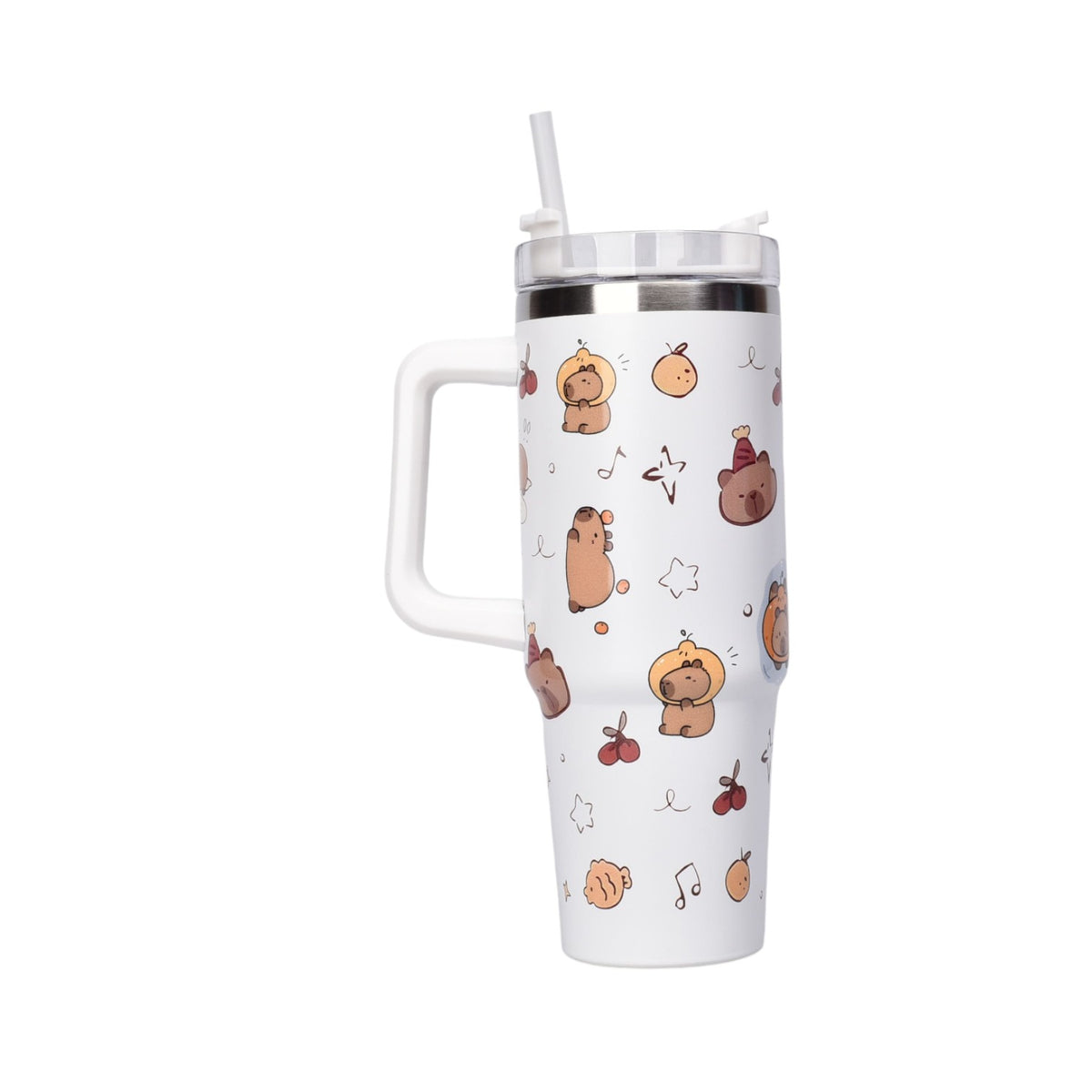 termo metalico 890ml capybara dim:9x25