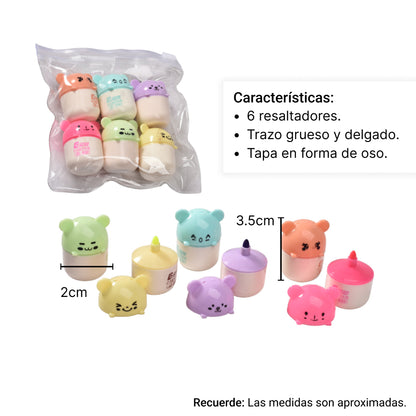 RESALTADOR X 6 PCS