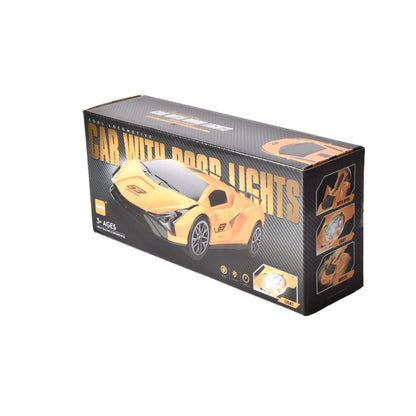 JUGUETE CARRO PLASTICO CON MOVIMIENTO LUCES Y SONIDO