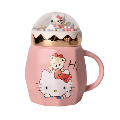 MUG POCILLO HELLO KITTY PERSONAJE 420ML DIM:8X8X13