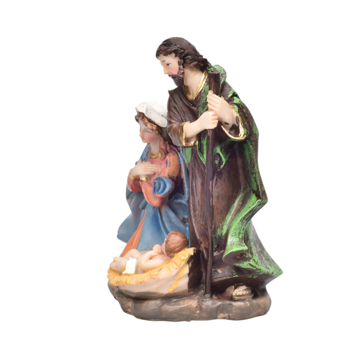 adorno figura de pesebre resina dim:12x9x3