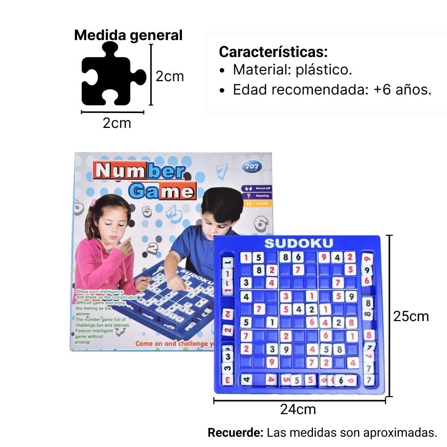 juego de mesa sudoku para niños dim: 26x26x4