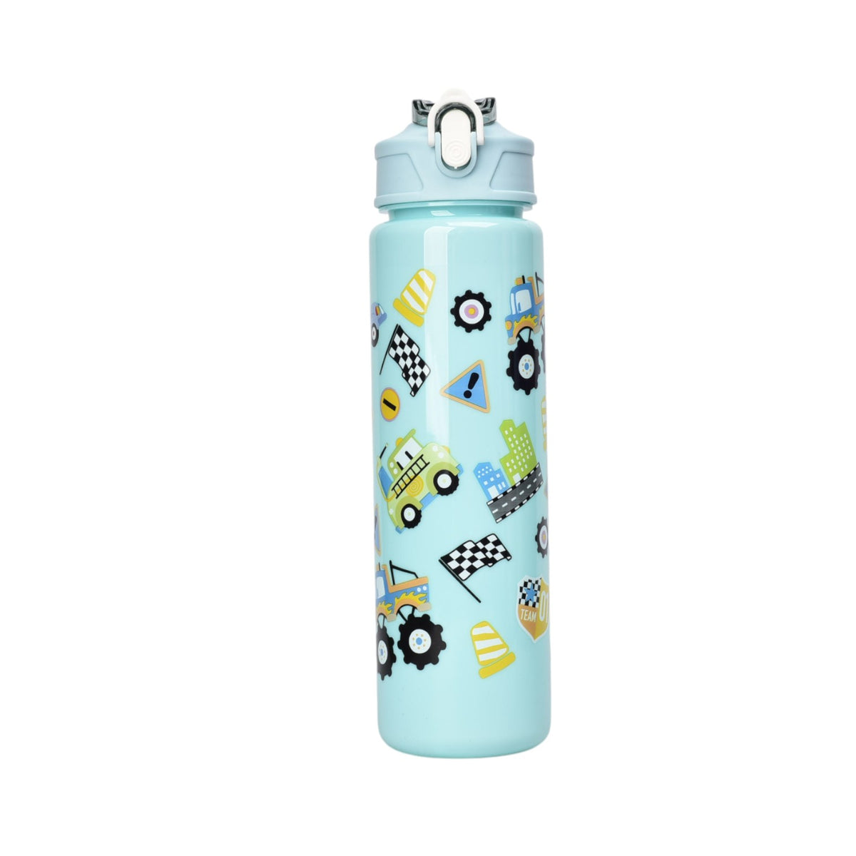 botella de agua 800ml plastica dim:6x6x25