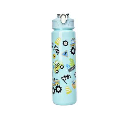 BOTELLA DE AGUA 800ML PLASTICA DIM:6X6X25
