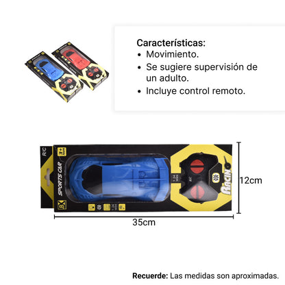 CARRO CONTROL REMOTO DIM:35x12x5