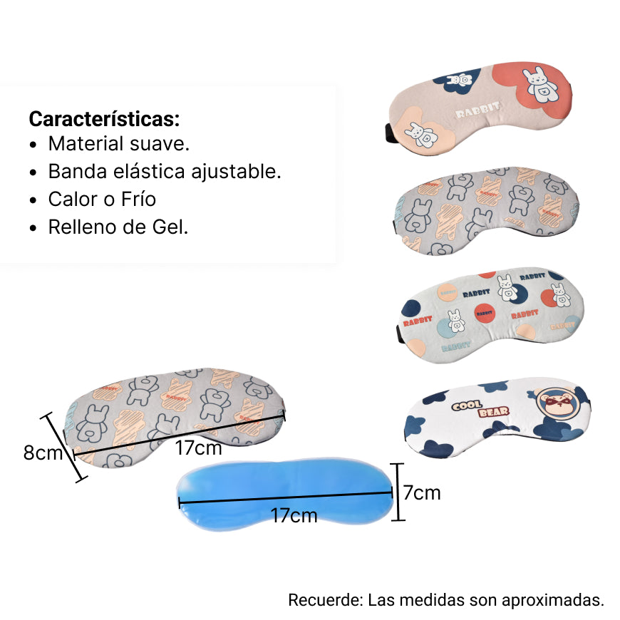cubre ojos, antifaz, para dormir