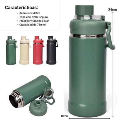 TERMO ACERO INOXIDABLE  750ML