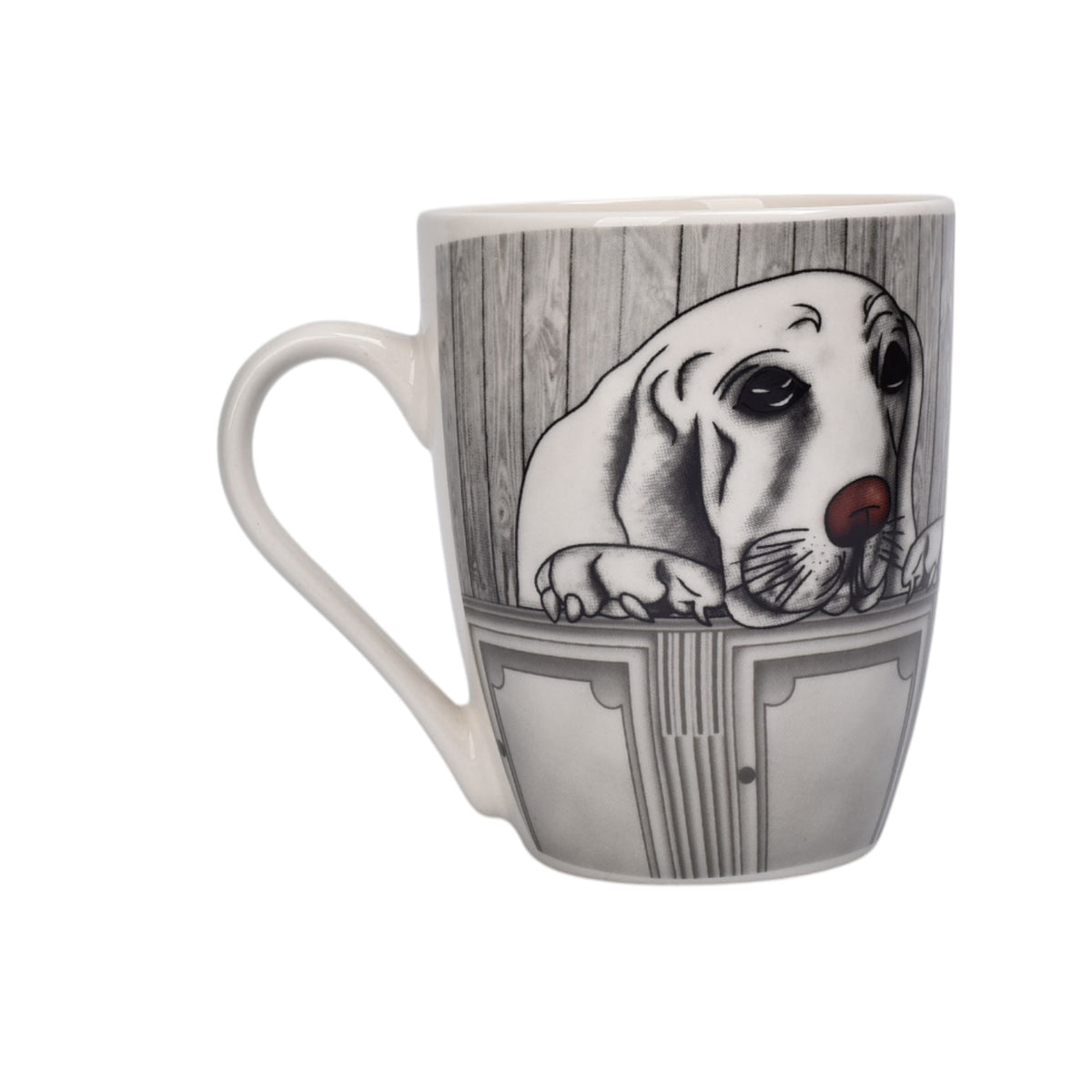 mug pocillo ceramica diseño de perros 380ml dim:8x8x10