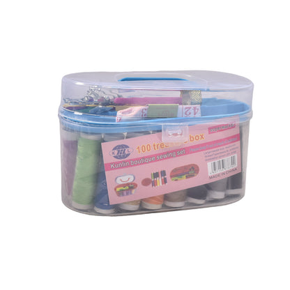 COSTURERO PLASTICO PORTATIL CON ACCESORIOS DIM:16*9CM