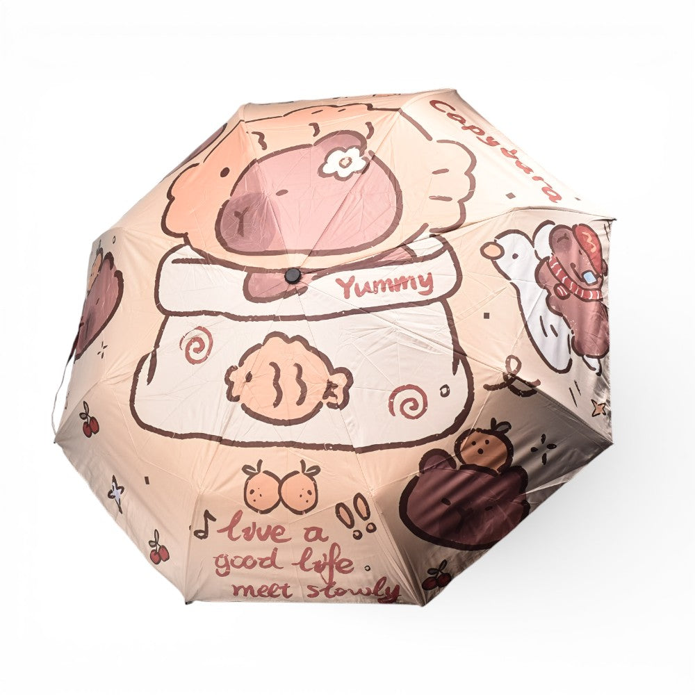 sombrilla automatica  capybara dim:28x6x6