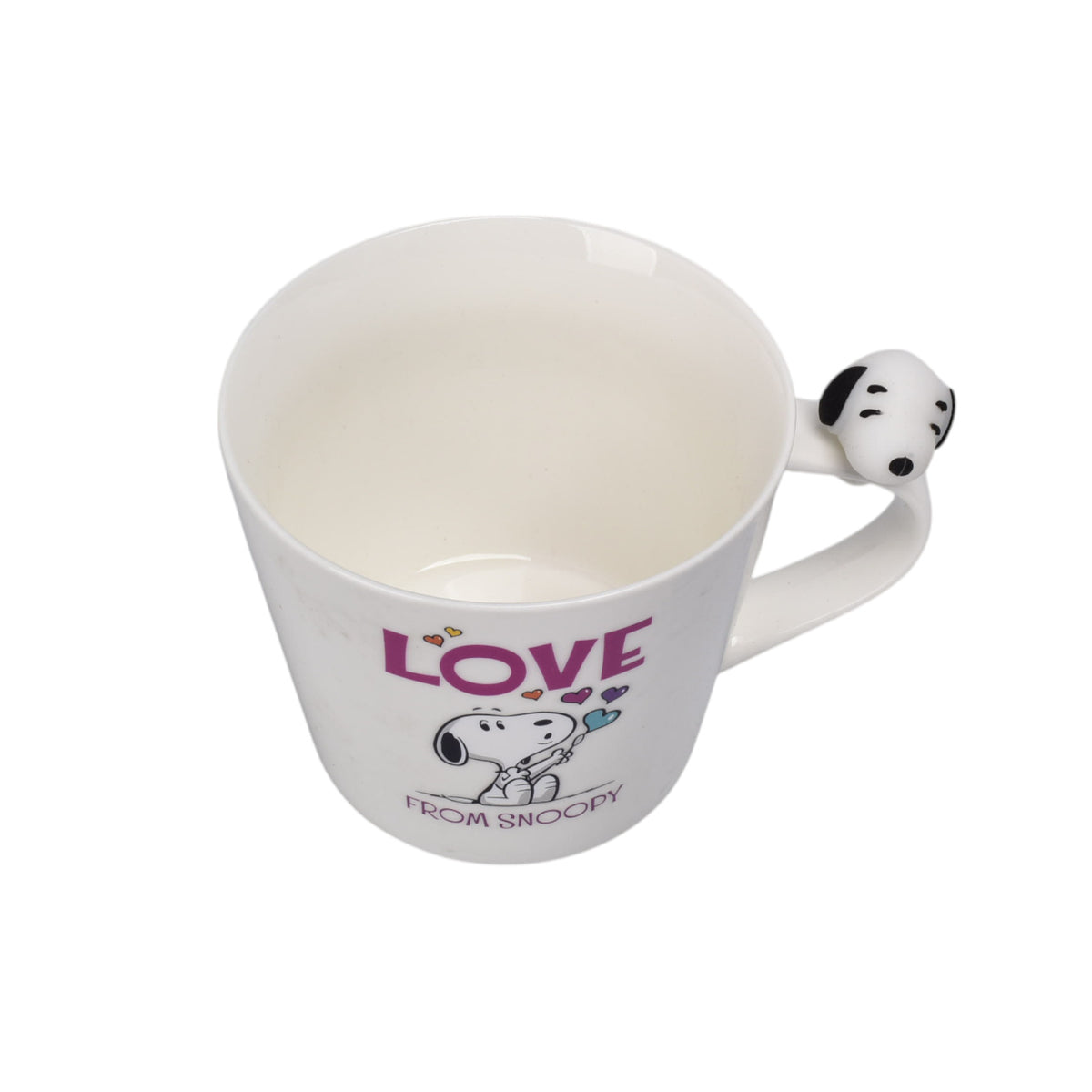 mug pocillo de ceramica blanco personaje 500ml dim:10x10x9